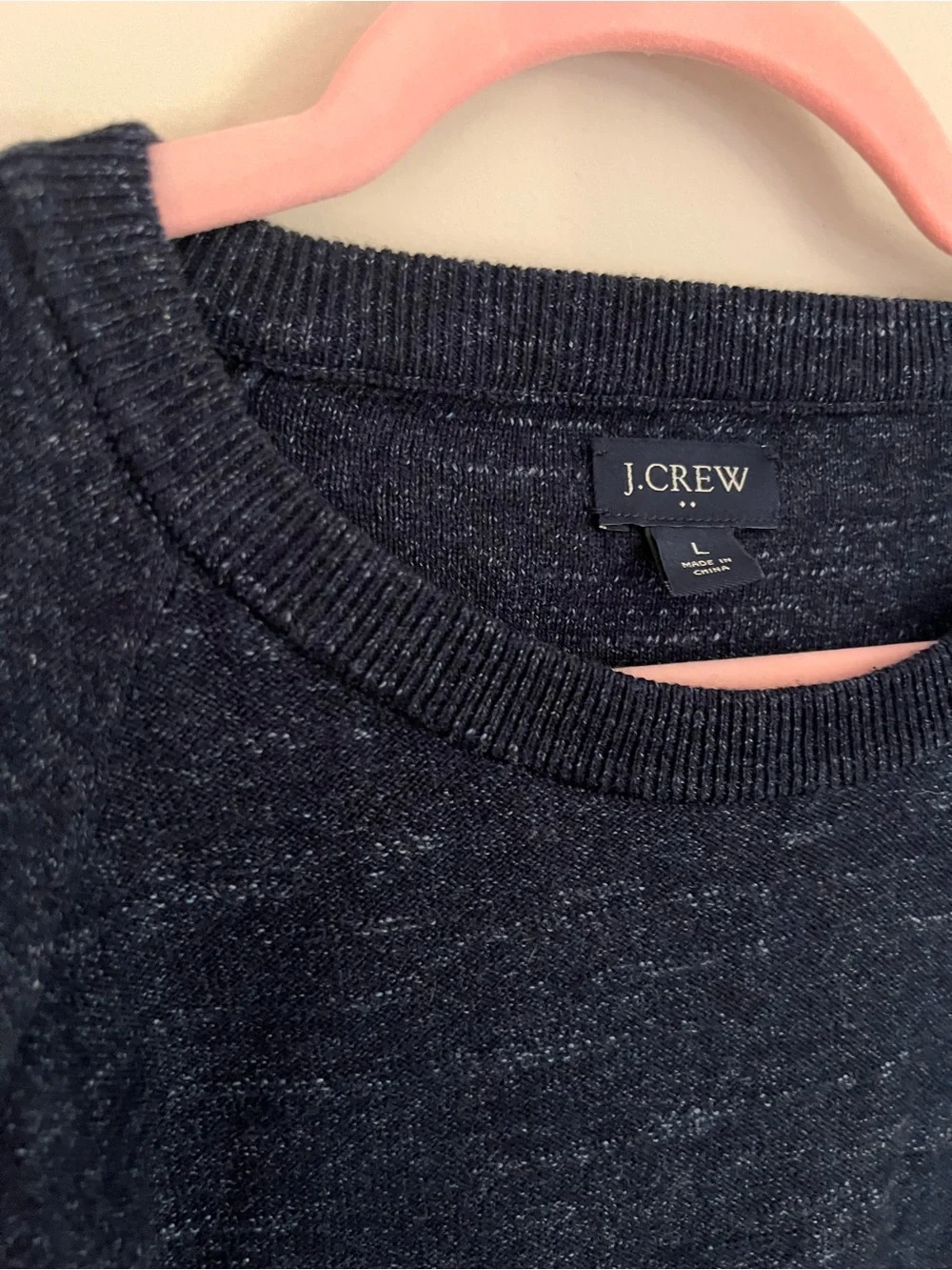 J. Crew Navy Pullover, Gray Cardigan & Red Zip Hoodie Set
